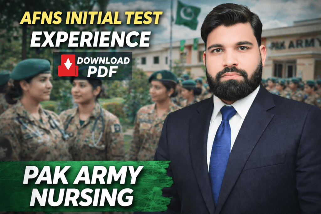 AFNS Initial Test Experience – Intelligence & Academic Test