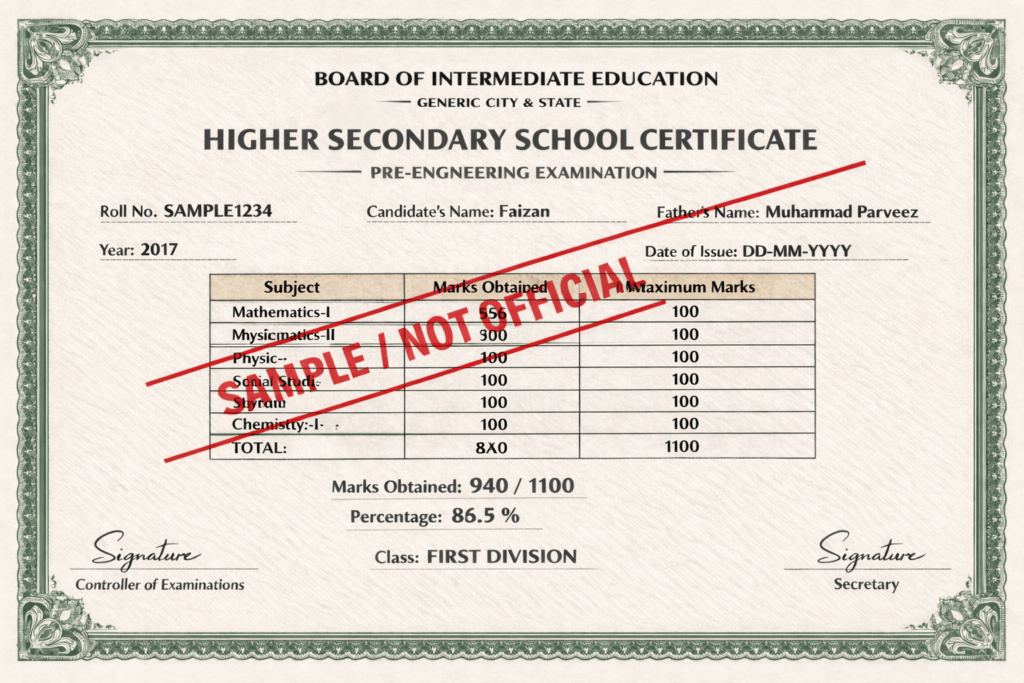 AFNS Essential Documents For Application  Hope Certificate  NOC  Postal Order