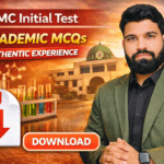 AMC Initial Test Academic MCQs Authentic Experience