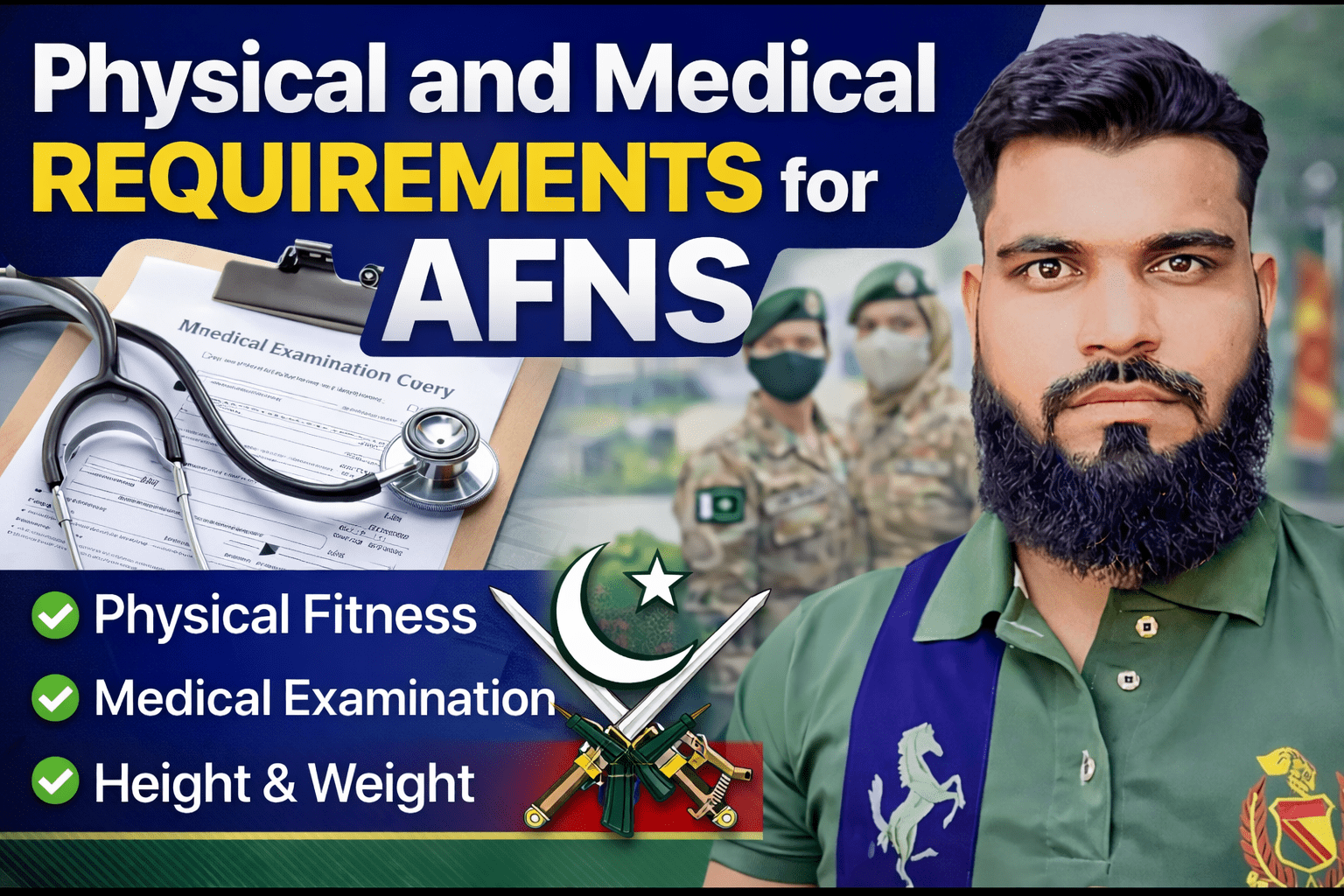 AFNS Physical and Medical Requirements
