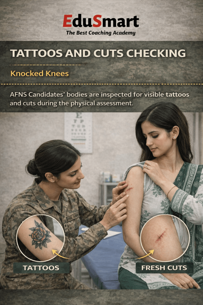 AFNS TATOO & CUTS CHECK