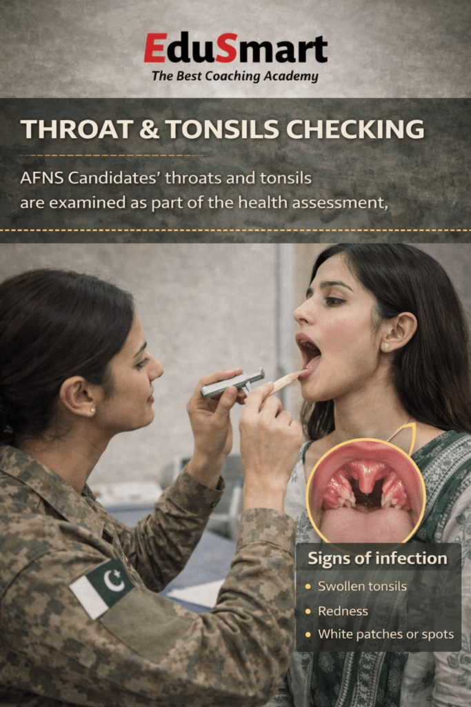 THROAT CHECKING AFNS
