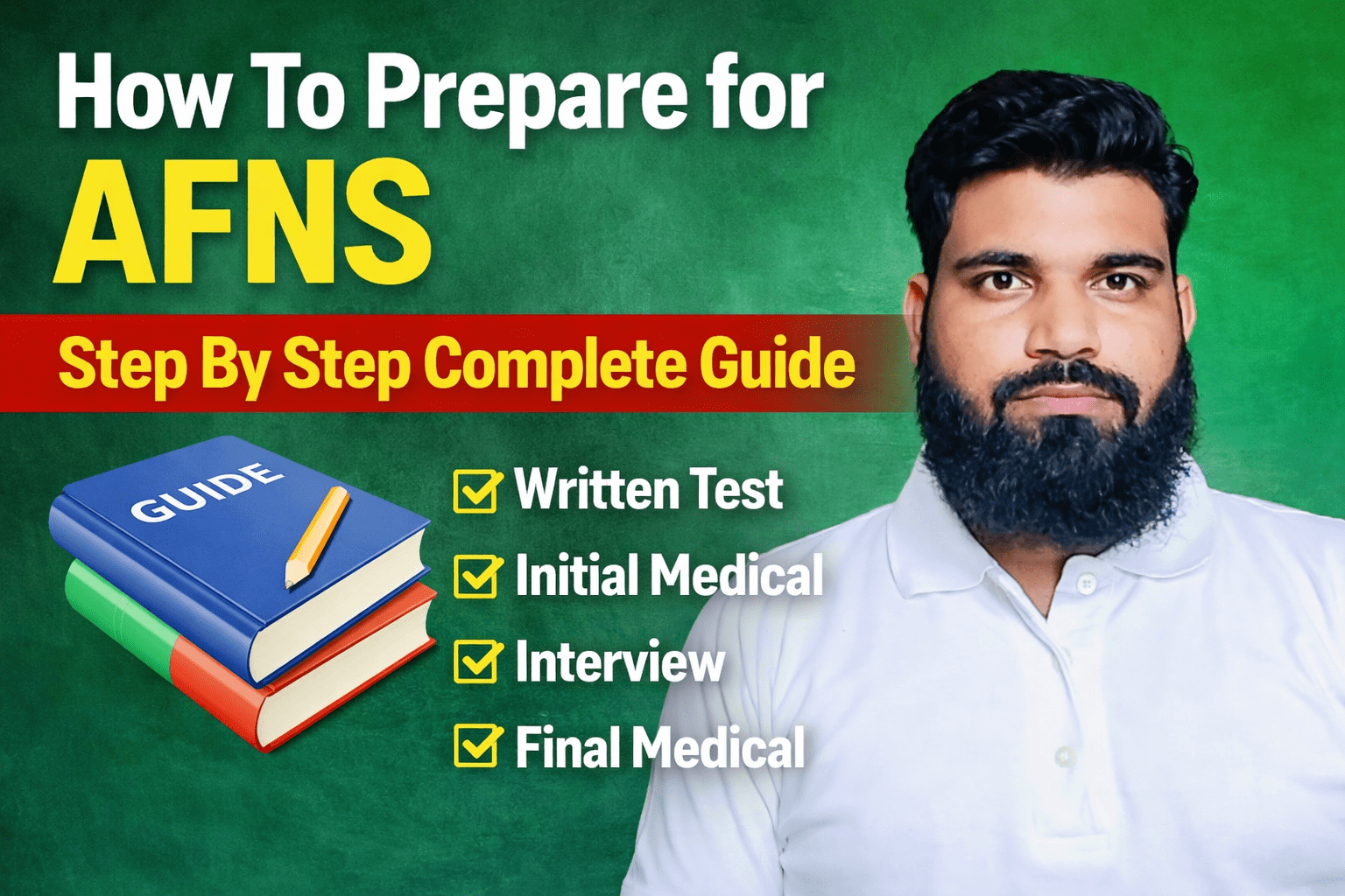 How To Prepare for AFNS | Step By Step Complete Guide - EduSmart