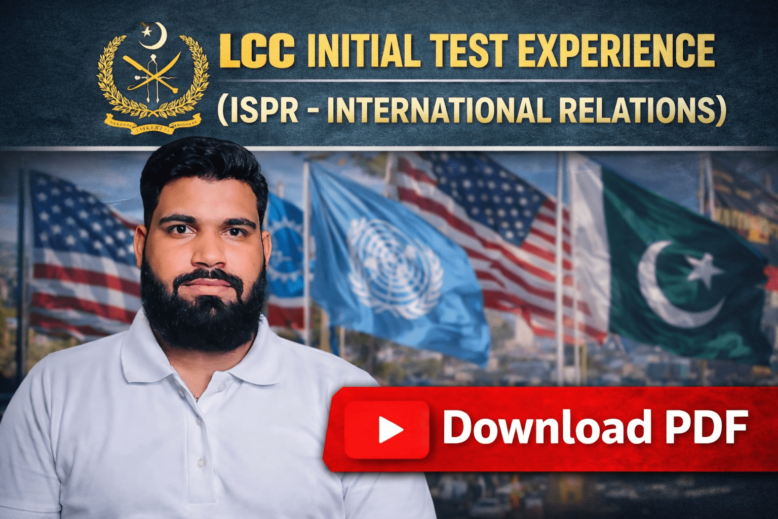 LCC Initial Test Experience (ISPR – International Relations)