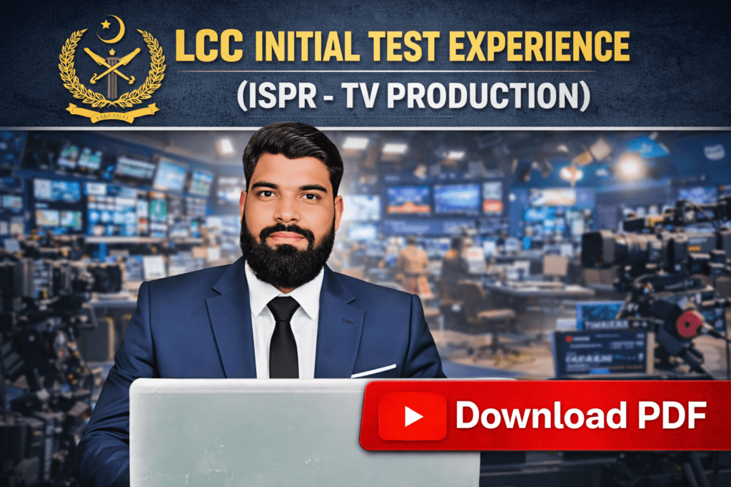Join Paid Course for Initial Test Preparation LCC Initial Test Preparation