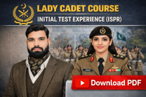 Lady Cadet Course Initial Test Experience (ISPR)