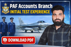 PAF Accounts Branch - Initial Test Experience