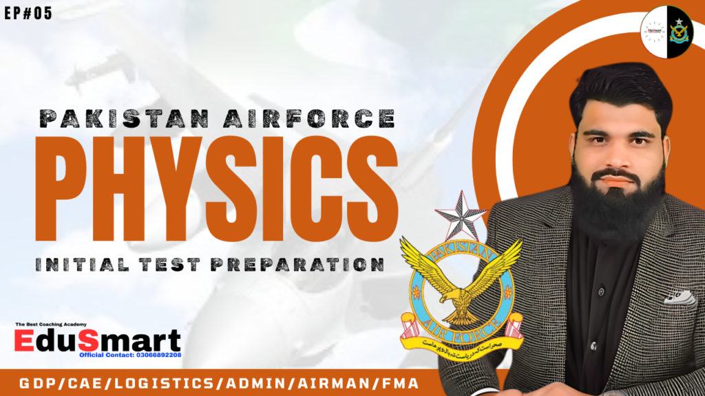 PAF Initial Test Preparation By EduSmart 03066892208
