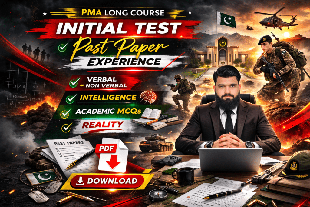 PMA LC Initial Test Experience Intelligence Academic MCQs