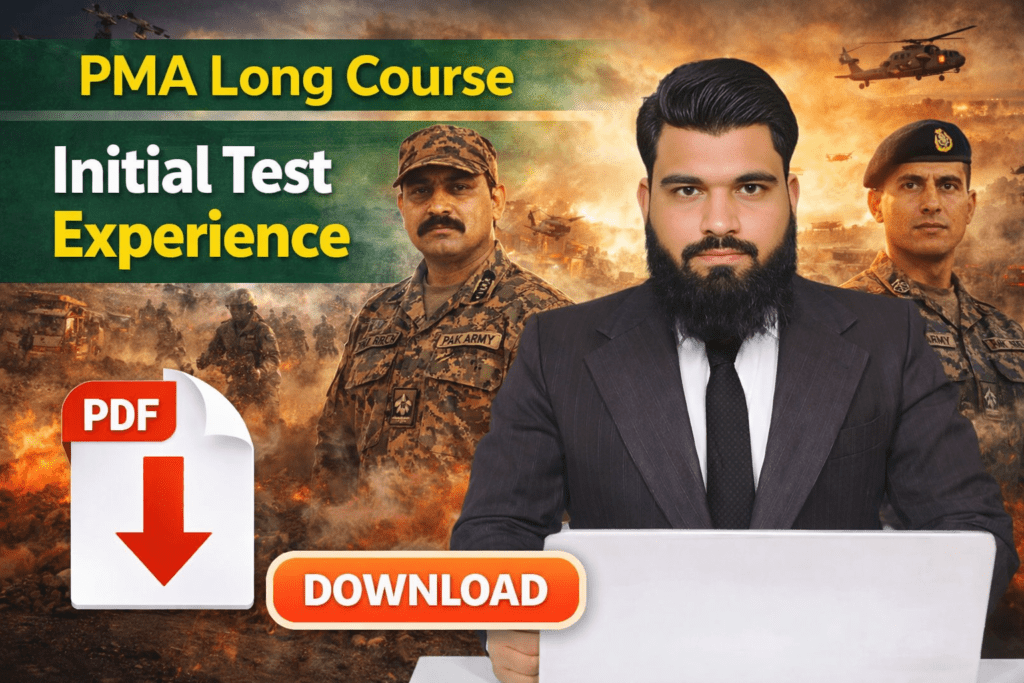 PMA Long Course Initial Test Experience