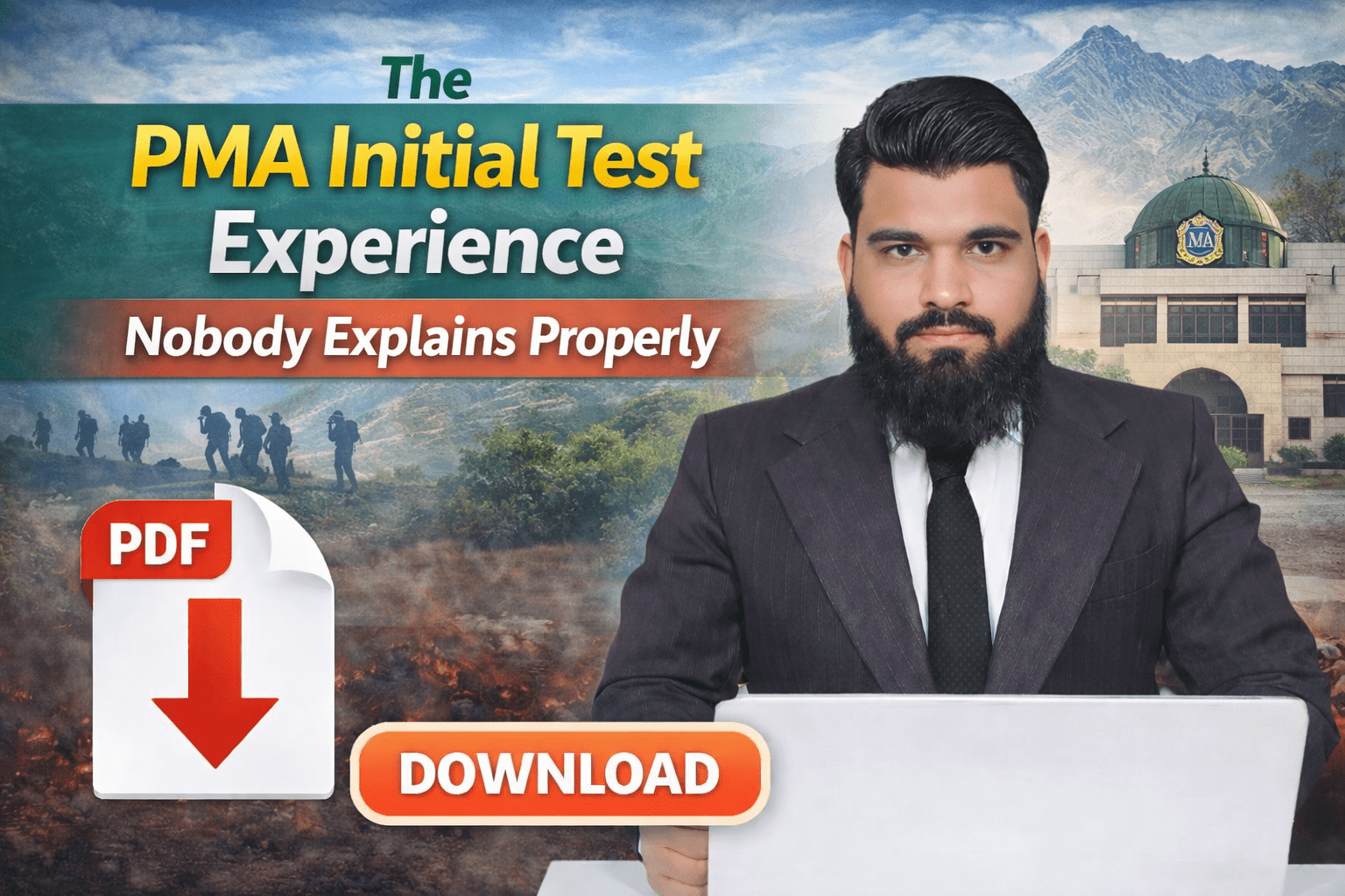 PMA Long Course Initial Test Proper Experience