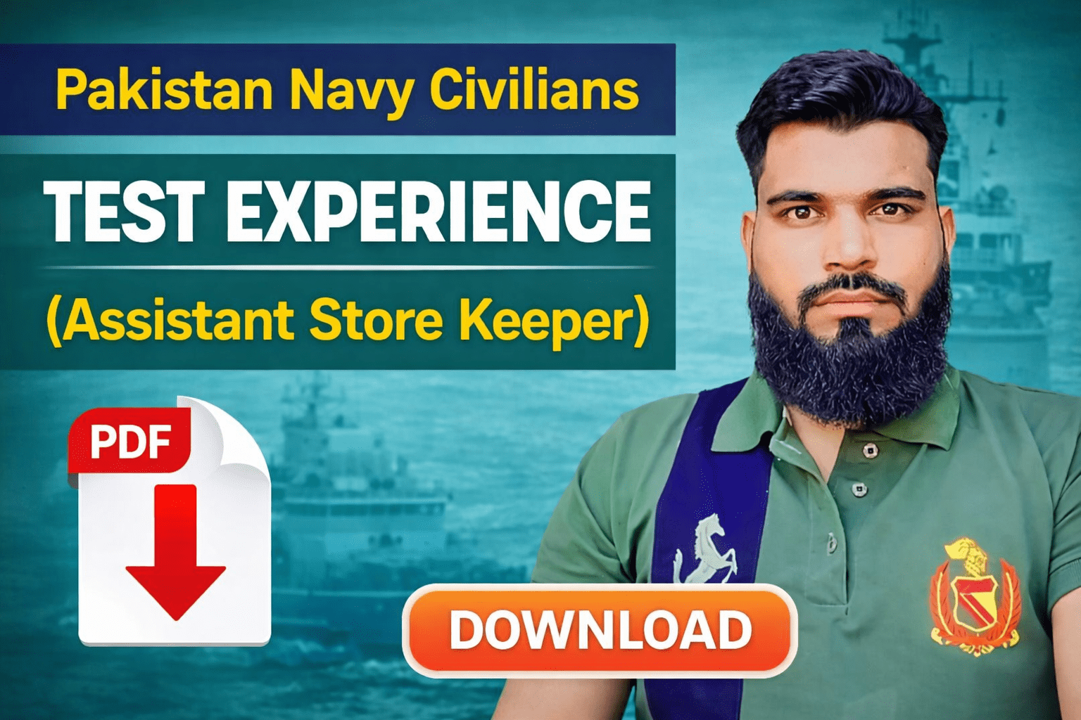 Pakistan Navy Civilians – Assistant Store Keeper Test Experience