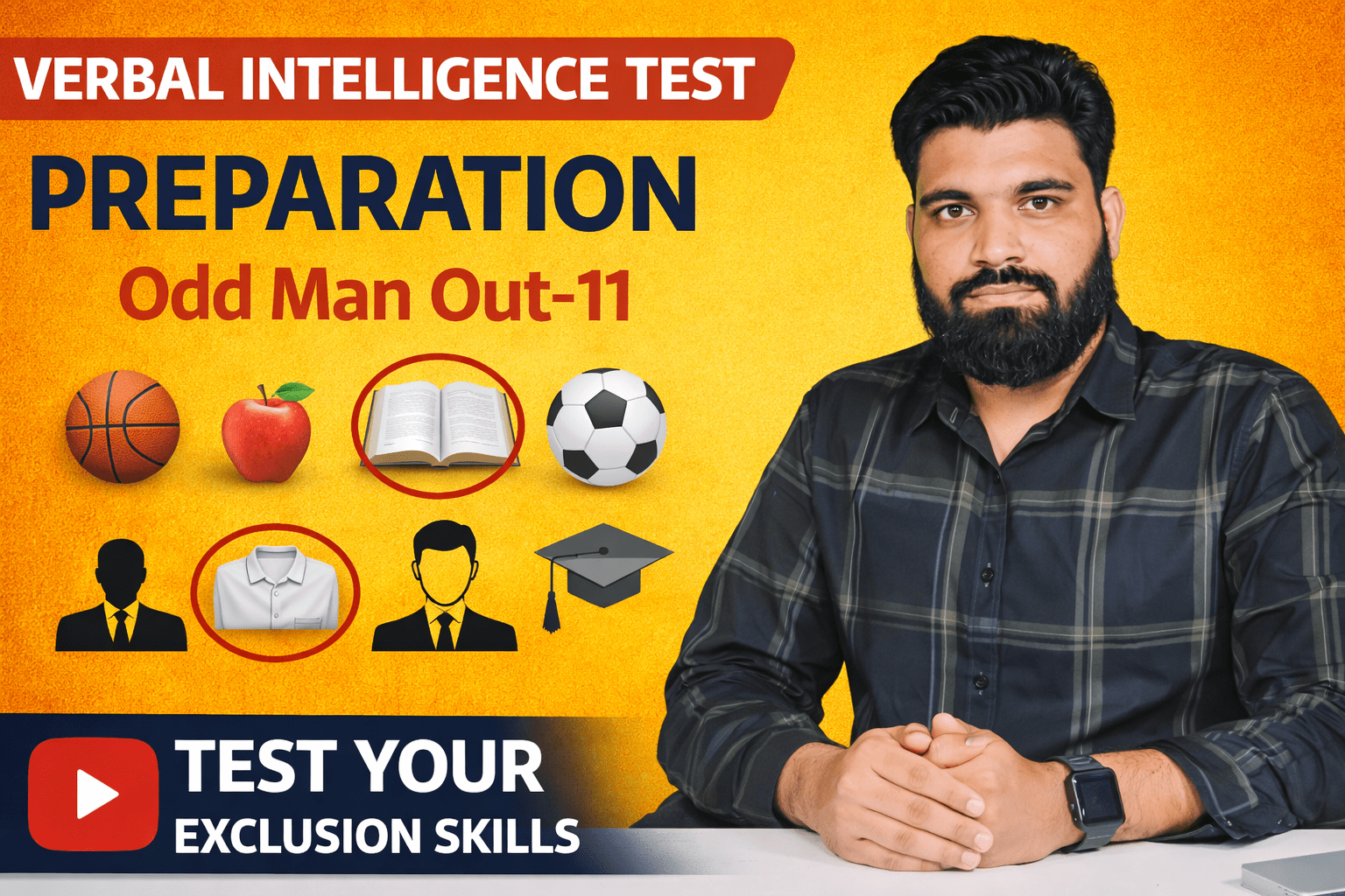 Verbal Intelligence Test Preparation Odd Man Out-11