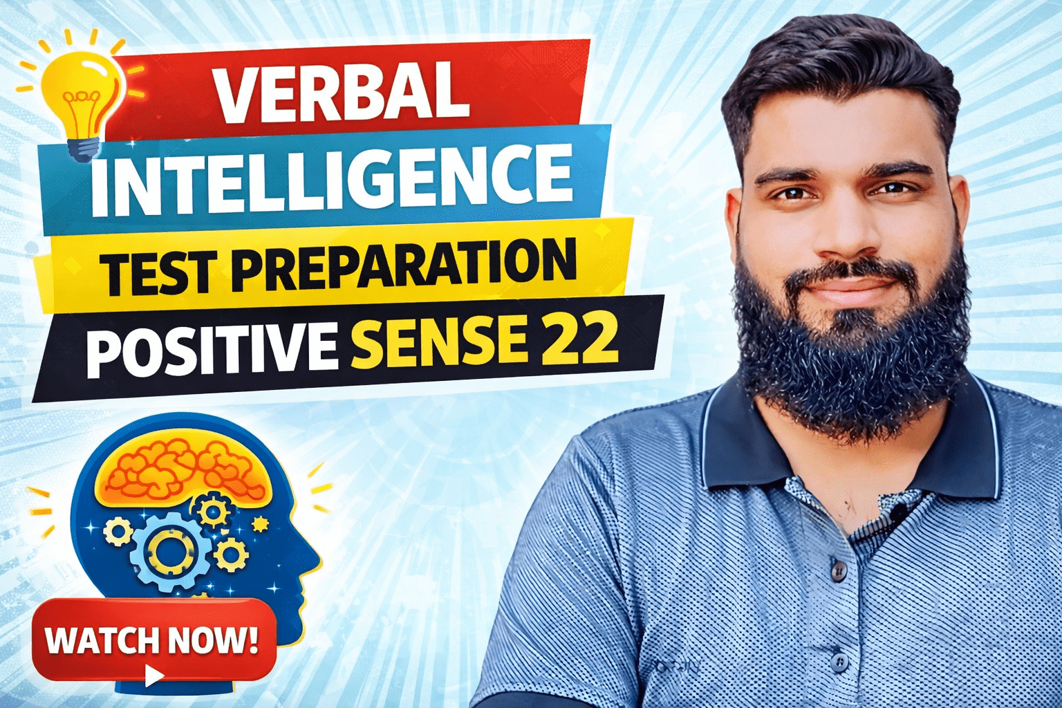 Verbal Intelligence Test Preparation Positive Sense-22