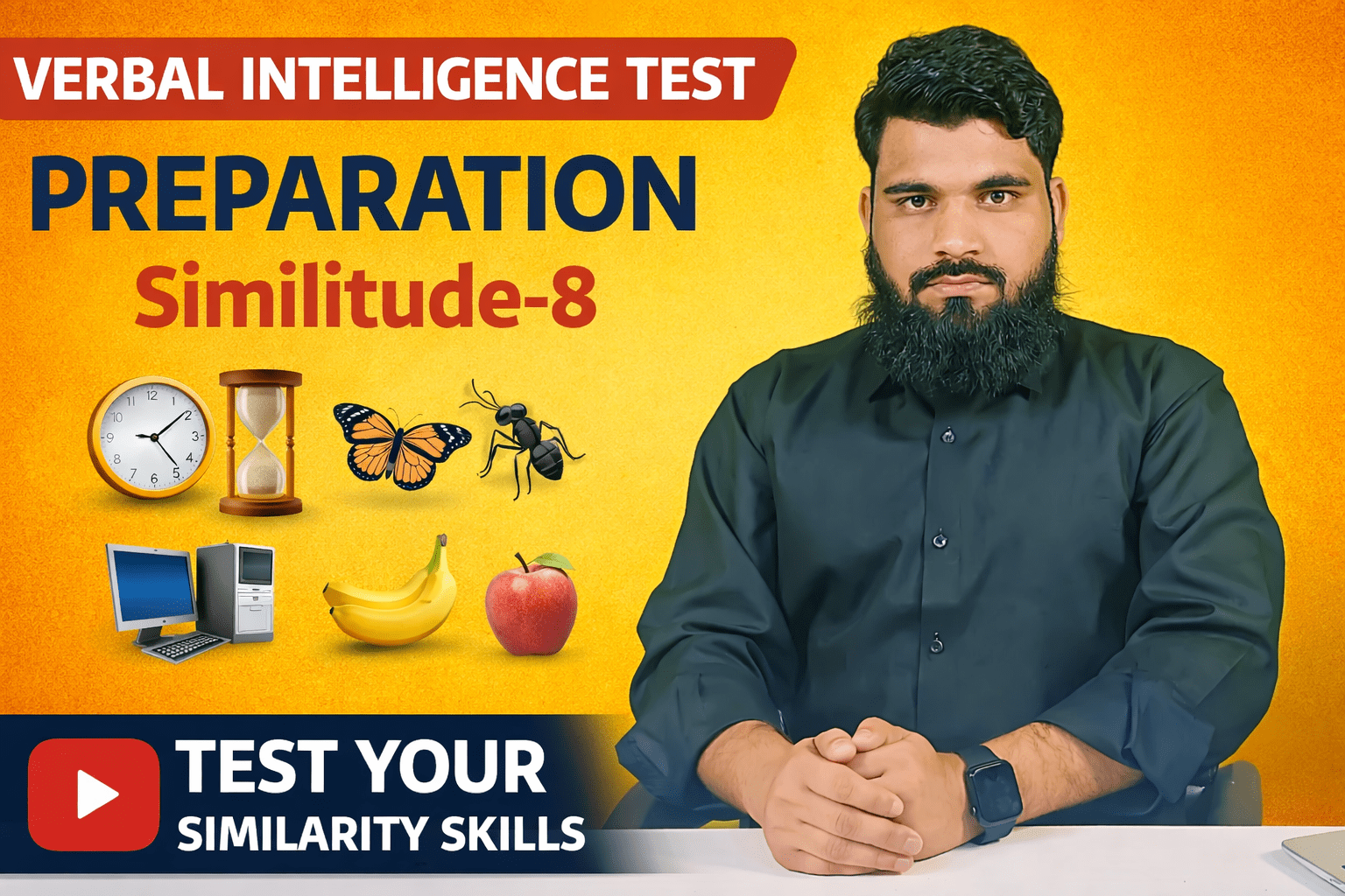 Verbal Intelligence Test Preparation Similitude-8