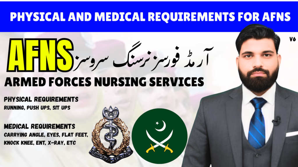 AFNS PHYSICAL MEDICAL REQUIREMENTS