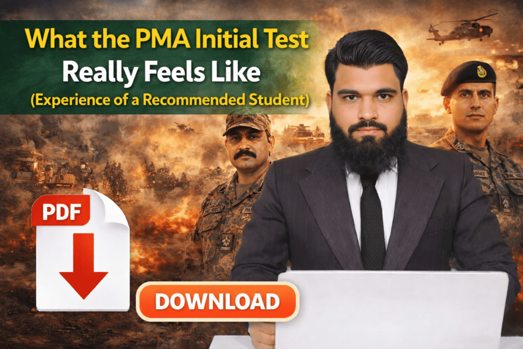 What the PMA Initial Test Really Feels Like (Experience of a Recommended Student)