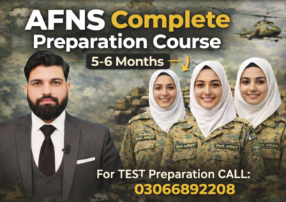AFNS Complete Preparation Course By EdusMart 03066892208