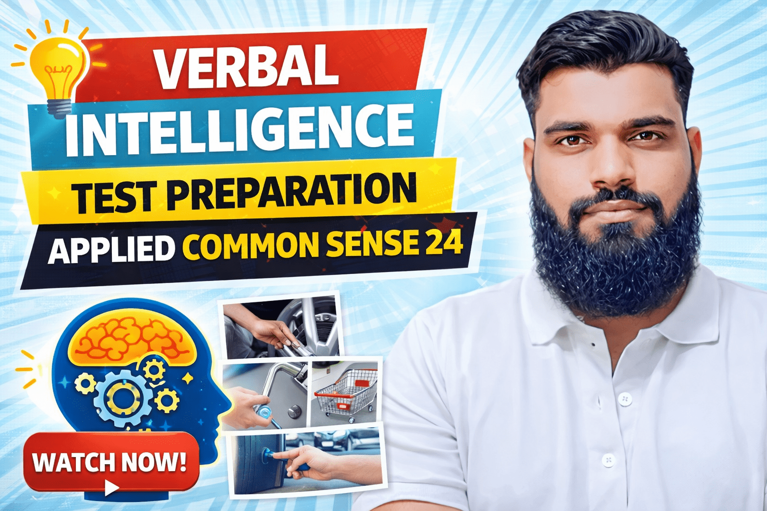 Verbal Intelligence Test Preparation Applied Common Sense-24