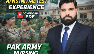 AFNS Initial Test Experience – Intelligence & Academic Test