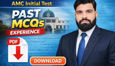 AMC Initial Test Past MCQs Experience