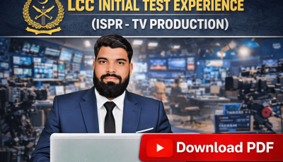 Join Paid Course for Initial Test Preparation LCC Initial Test Preparation