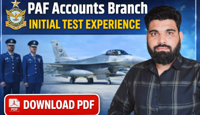 PAF Accounts Branch - Initial Test Experience