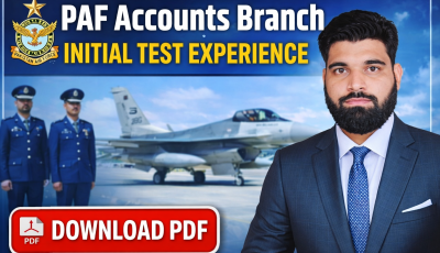 PAF Accounts Branch Test Experience