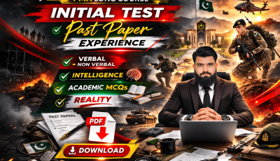 PMA LC Initial Test Experience Intelligence Academic MCQs