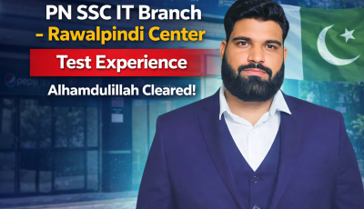 PN SSC IT Branch Rawalpindi Center Test Experience