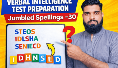 Verbal Intelligence Test Preparation Jumbled Spellings-30